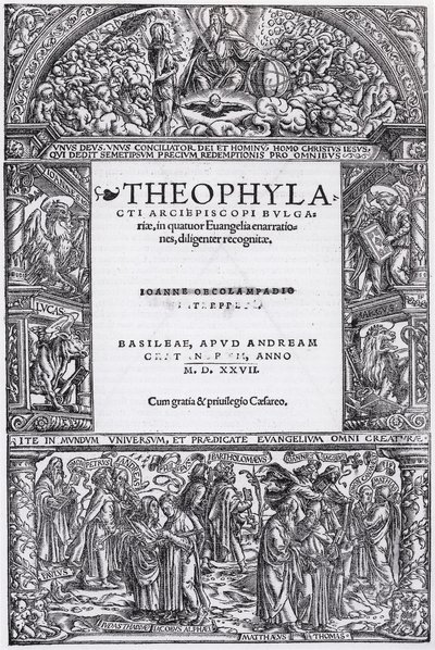 仲裁者としてのキリスト 作： Hans Holbein der Jüngere